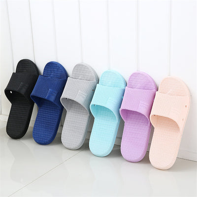 2023 new cartoon bathroom slippers for men, home bath non-slip slippers, couple's slippers for women, thick sole