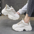 European station dad shoes women's 2026 new autumn small thick sole heightened street retro casual sports shoes