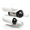 Wine rack - nordic modern light luxury creative tabletop display, cabinet interior storage ornament, metal high-end living room decoration