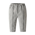 Children's spring outfit set: korean style long-sleeved gentleman's suit for boys, first birthday party dress, export quality, toddler and child sizes, class a