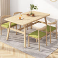 Dining table small apartment for home modern casual dining table and chairs commercial fast food restaurant table and chair combination dining table rectangular table
