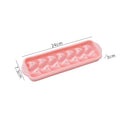 14-compartment heart-shaped ice cube tray - pink