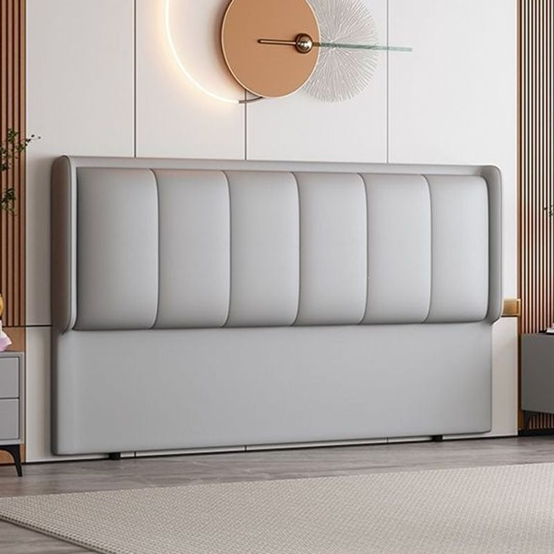 Soft-packed headboard, light luxury, simple, thickened floor-standing headboard, technical cloth, bedroom, for home, solid wood back panel, wholesale headboard