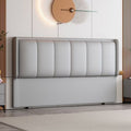 Soft-packed headboard, light luxury, simple, thickened floor-standing headboard, technical cloth, bedroom, for home, solid wood back panel, wholesale headboard