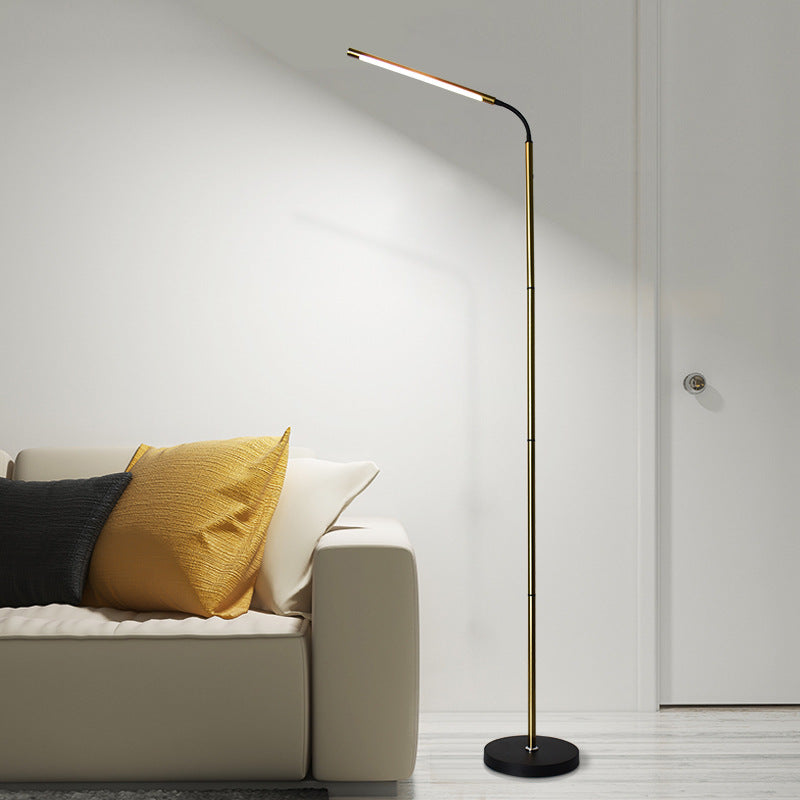 Modern minimalist floor lamp - student practice, homework, eye protection, study led light - bedroom, study, reading standing lamp