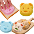 Diy sandwich mold bread cutter - cartoon toast cutter, rice ball mold, bread cutter - bear toast cutter