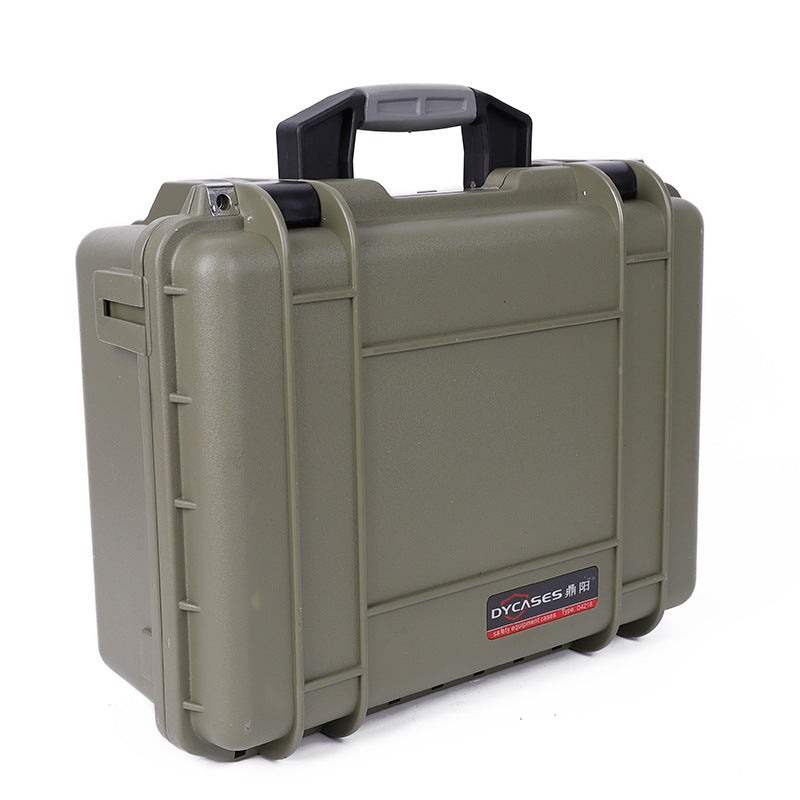 Dingyang, hardware tool storage box, dustproof and waterproof, instrumentation protection, safety box, portable trolley toolbox