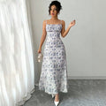 european and american summer new arrivals: french chic elegant camisole dress