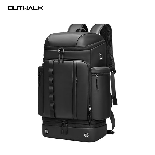 途外双肩包男士大容量多功能轻便鞋仓户外旅行电脑背包 back pack