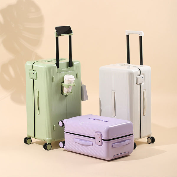 Thickened large-capacity suitcase Lightweight zipper suitcase 20-inch boarding case 26-inch anti-drop trolley case Password case