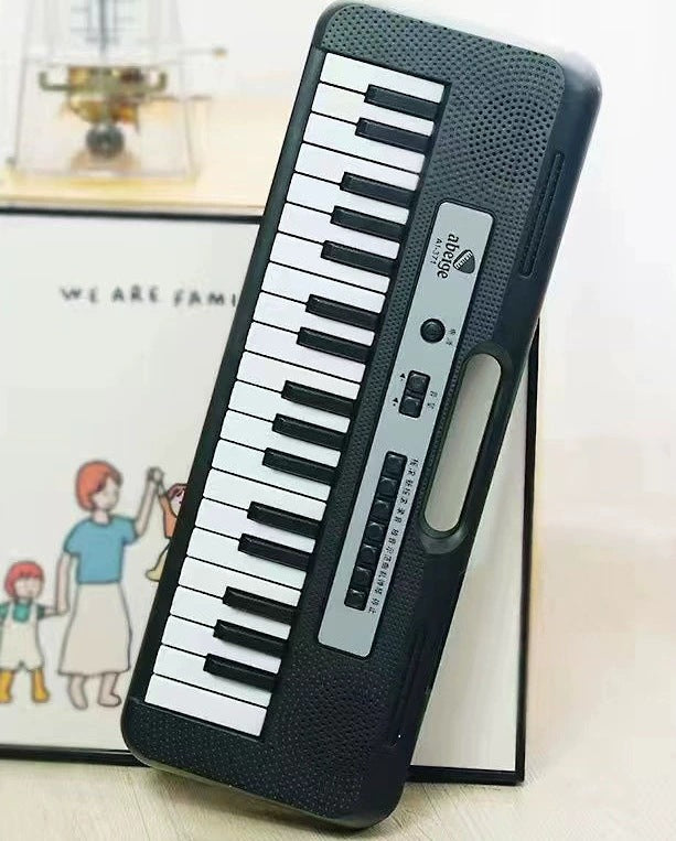 Kids' 37-key electronic keyboard - rechargeable beginner's piano for toddlers - educational musical toy - birthday gift - playable for boys and girls
