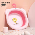 Baby washbasin - collapsible, hangable, for hand washing, laundry, and bathing - pp basin for newborns and toddlers