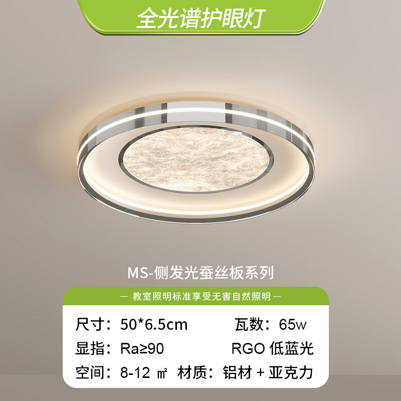 Living room light full spectrum eye protection dining room light atmospheric Italian minimalist light luxury Zhongshan lighting new smoke bedroom light