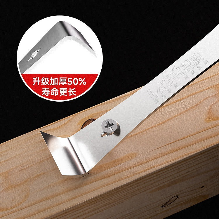 Crowbar Special Steel Woodworking Special Iron Crowbar Multifunctional Crowbar High Hardness Warping Piece Stainless Steel Scraper Tool