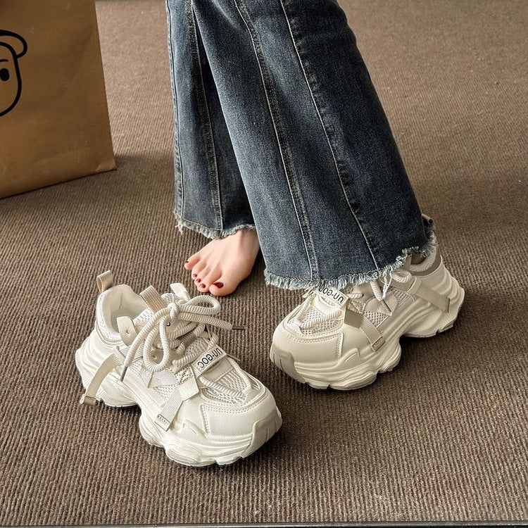 Women's shoes 2026 new arrival: spring's hottest trend, influencer-approved, hong kong style, street-style statement chunky sneakers, versatile platform athletic shoes