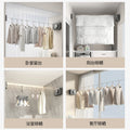 Clothesline indoor without drilling balcony shrink clothes drying handy gadget bathroom clothes drying rack steel wire rope retractable