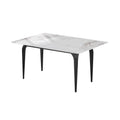 Rock slab dining table small apartment for homenew arrival modern casualaccessible luxury dining table rectangular dining table elephant leg dining table