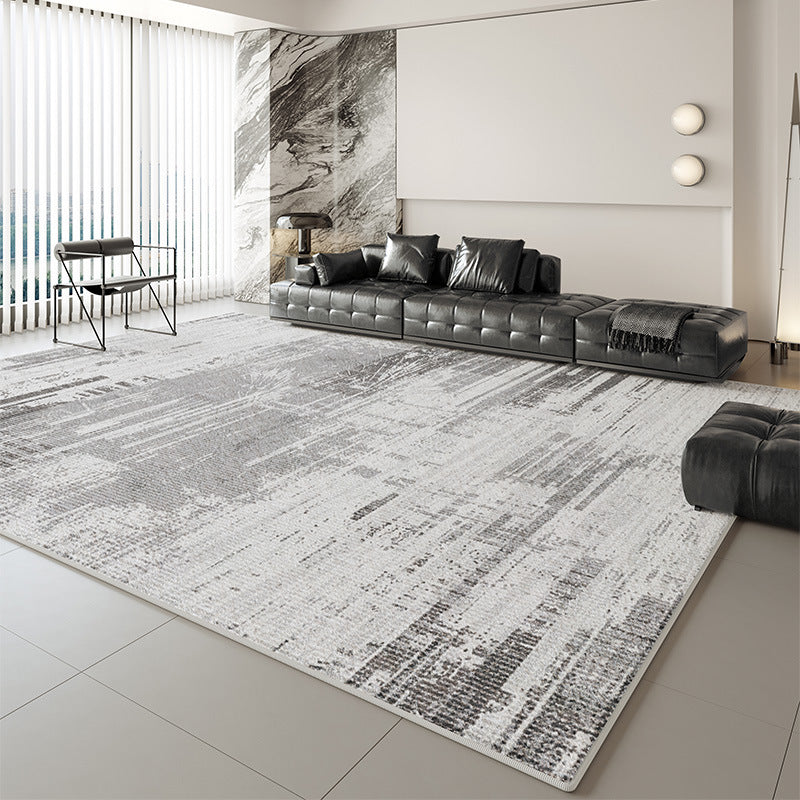 Living room carpet gray photo studio sofa coffee table floor mat thickened sound insulation accessible luxuryfor home bedroom bedside blanket export