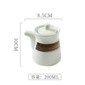 Vintage chic, high-style kitchenware: japanese ceramic soy sauce dispenser, vinegar dispenser, oil dispenser for home, restaurant, and hotel use