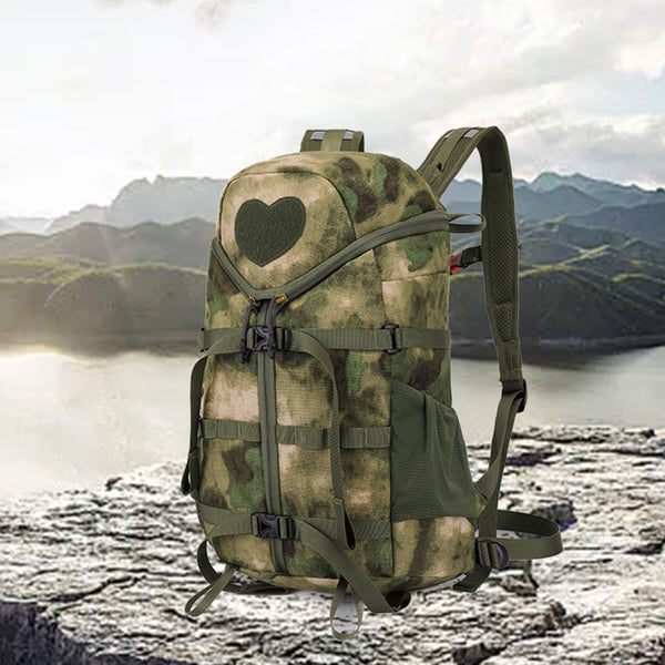 Cross Border Outdoor Backpacking Tactical Camouflage Backpacking Adventure Camping Mountaineering Hiking Backpack Going Out Travel Bag