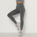 Customizable seamless knit butt-lifting yoga pants for women - perfect for running, fitness, and more. oem/odm available