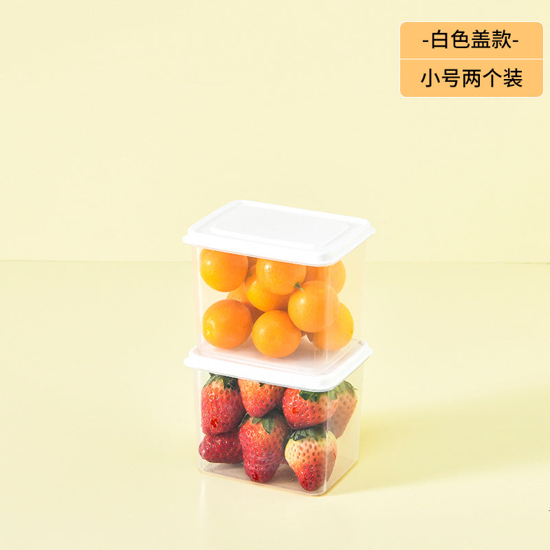 Refrigerator crisper artifact food grade storage frozen crisper kitchen plastic frozen food grade finishing storage box