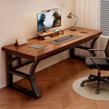 Computer desk desktop gaming table home with storage shelf office desk chair simple desk bedroom study writing desk