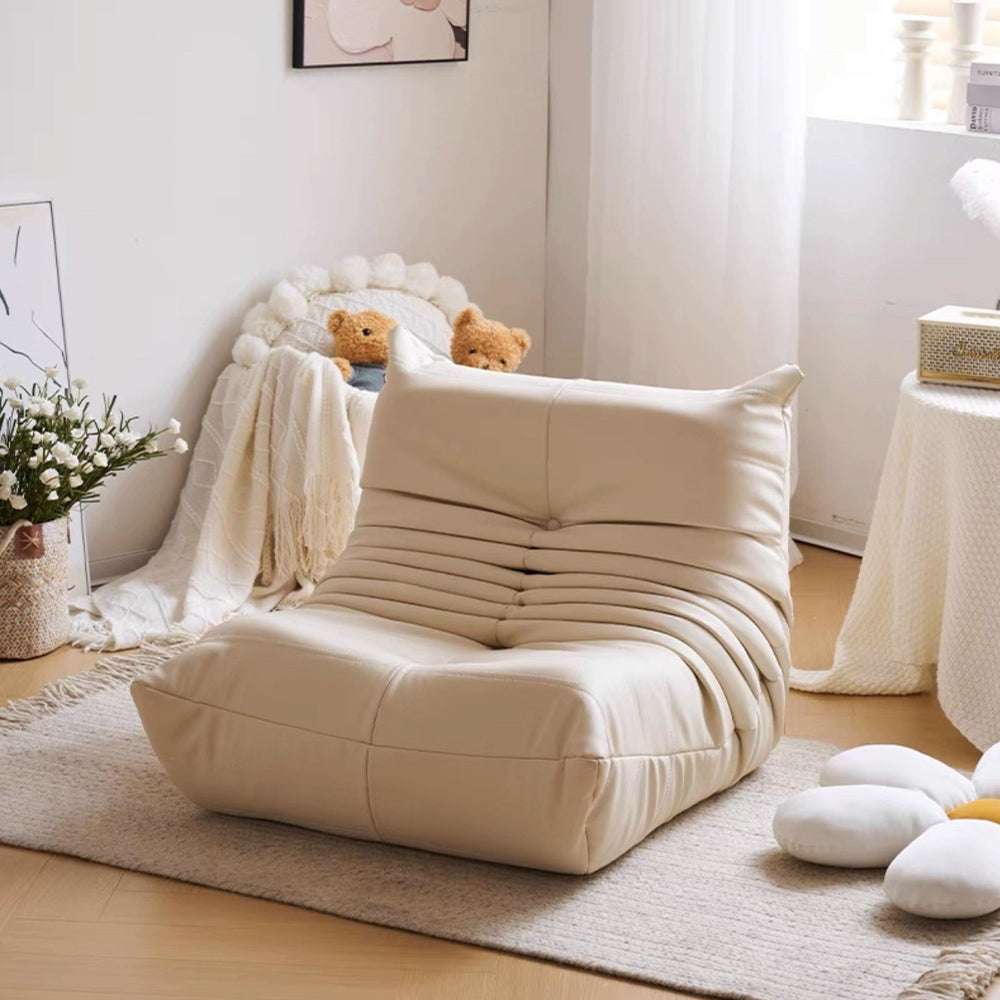 Togo caterpillar casual single sofa chair italian designer lazy internet celebrity style normcoreaccessible luxury living room balcony