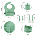 Green 8-piece set (without ears)