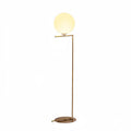 Postmodern floor lamp - bedroom, living room, study - creative & unique gold finish - nordic minimalist style - freestanding