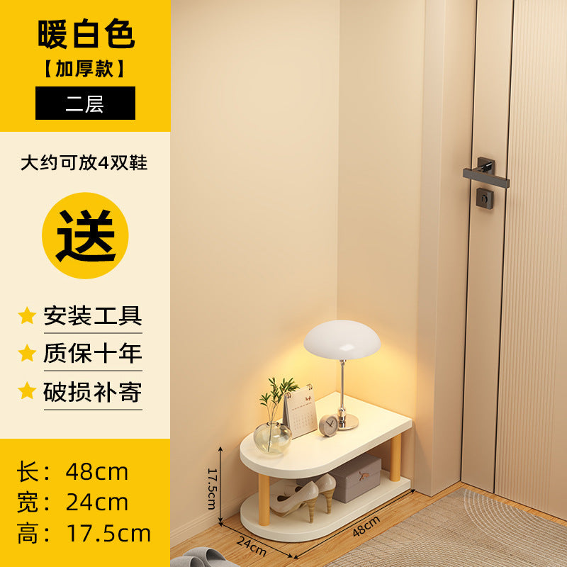 Shoe rack, multi-storey dormitory at the entrance of the home, simple small and narrow entrance door, shoe rack storage, space-saving shoe cabinet