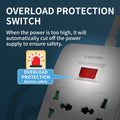 Overload switch british standard socket american standard european hong kong version drag board wireless international neutral sub-control plug strip plug-in board