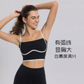 New color block adjustable sports tank top - high elasticity, breathable yoga top - women's summer fitness top dss114