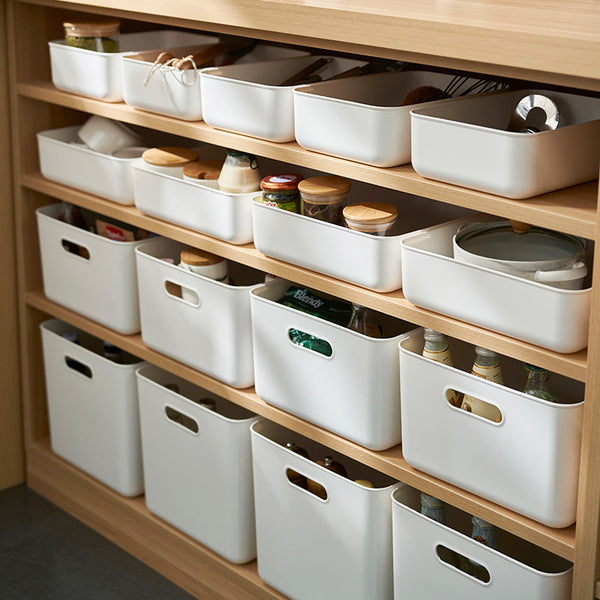 Household kitchen seasoning storage box under sink cupboard sorting drawer partition storage pot pulley storage basket