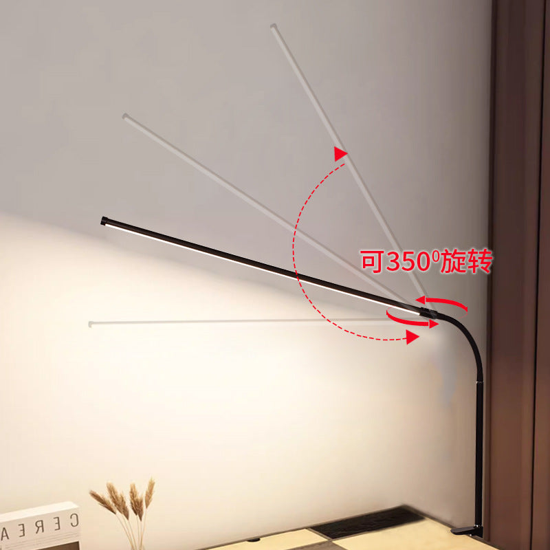 Eyelash tattoo embroidery lamp led eye protection manicure tattoo eyebrow tattoo grafting eyelash table side clip lamp study table side table lamp