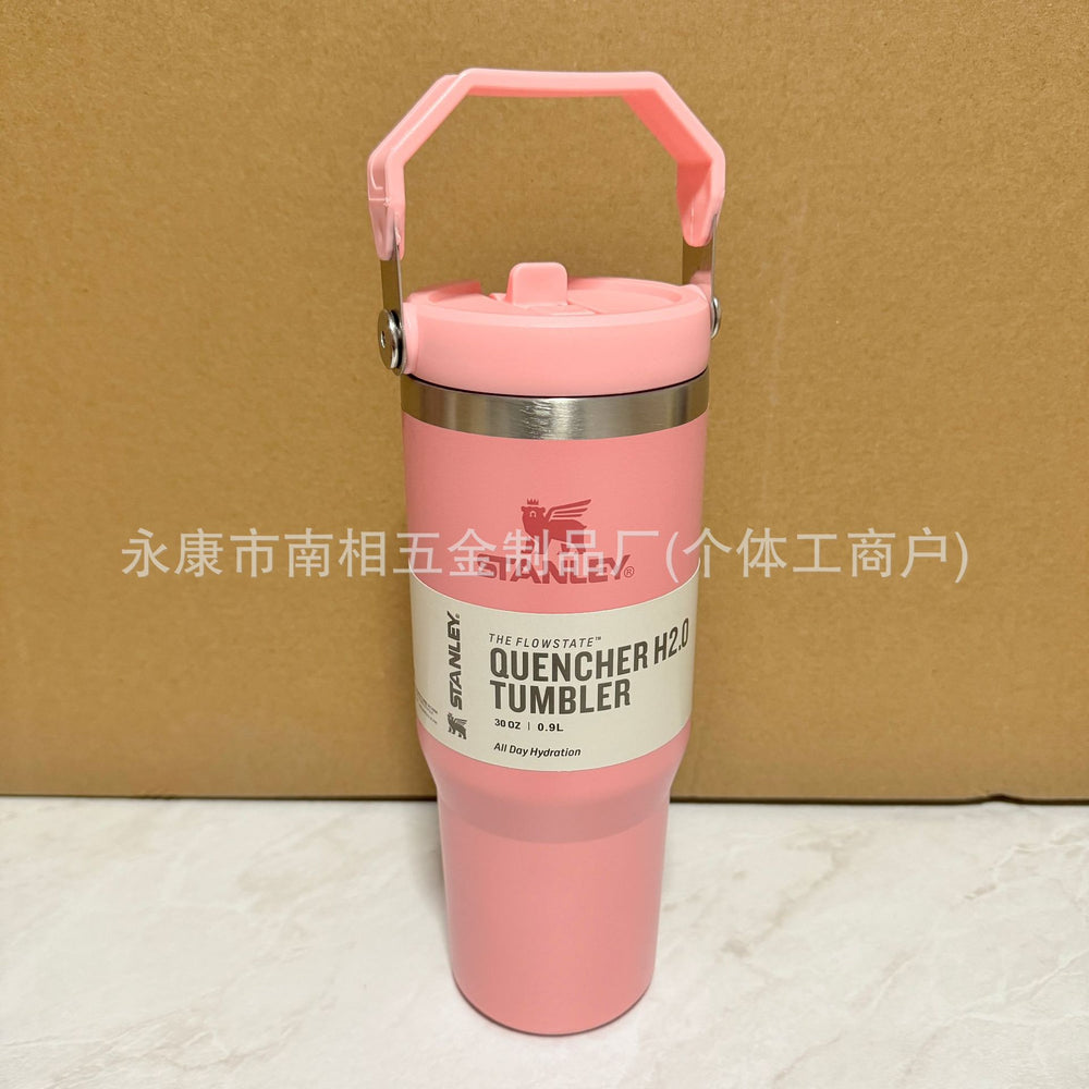 Stanley stanley 30oz carrying cup thermos cup straw cup large capacity car cup mist