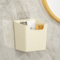 Bathroom toothbrush toothpaste comb storage rack - no drilling required - sink countertop washbasin toilet waste towel storage box