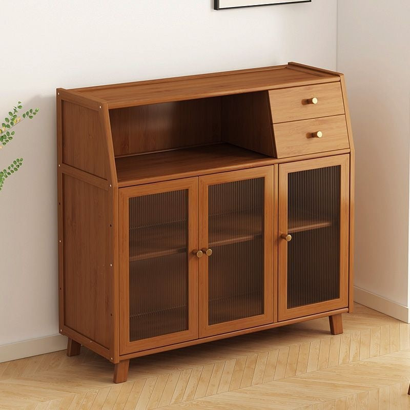 Kitchen sideboard retro side cabinet living room locker floor cabinet coffee wall all-in-one locker tea cabinet