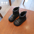 Clearance kids' casual snow boots -  winter fashion, warm & thickened fleece-lined ankle boots for boys & girls