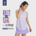 New women's quick-dry tank top - sleeveless workout top for fitness, yoga, running, breathable, loose fit, summer sports t-shirt s