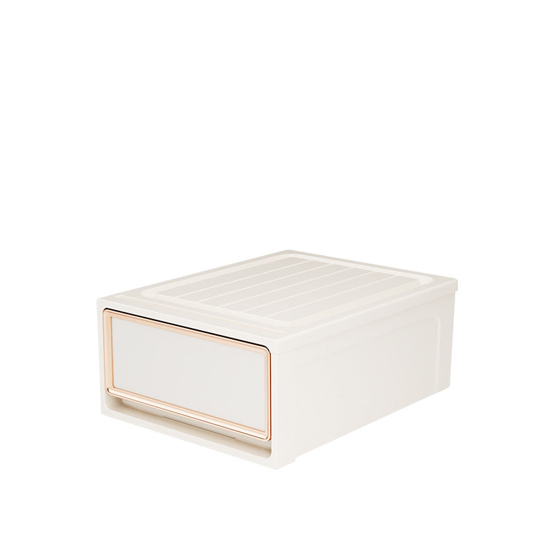 Drawer storage box Plastic locker Household clothes Underwear Clothing finishing Thickened large-capacity storage box