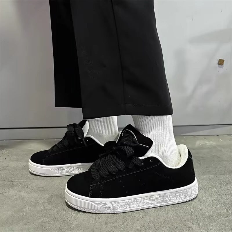 Thick solewhite shoes women's k-styleeasiest for matchplatform shoesspring & fall2026summer breathable new arrivalpopularcasual sports shoes
