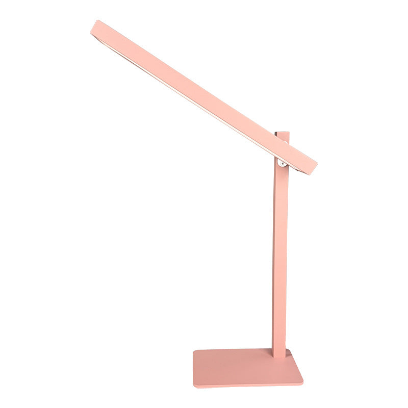 Full spectrum eye protection study desk lamp - ideal for kids' study rooms, student dorms, and reading - foldable clip-on table lamp