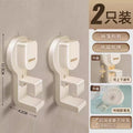 Suction cup washbasin stand-milk white 2 pieces