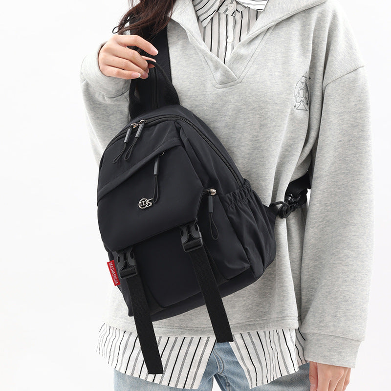 Cross-border new backpack, computer bag, women's commute to work, travel backpack, lightweight Oxford cloth, large-capacity schoolbag