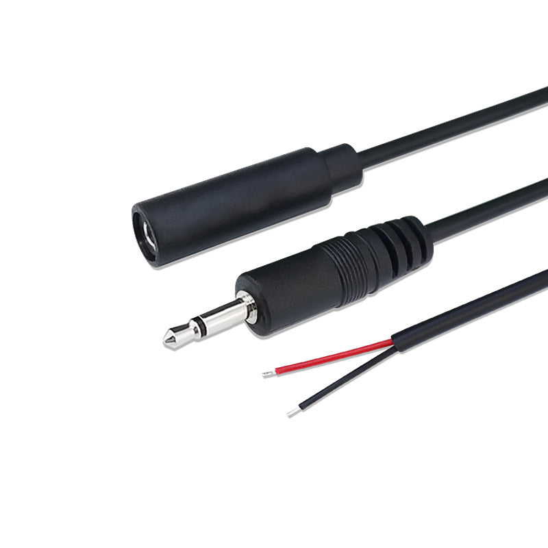 3.5Mm mono audio cable, speaker audio box cable 2.5mm male and female single head cable, microphone charging cable