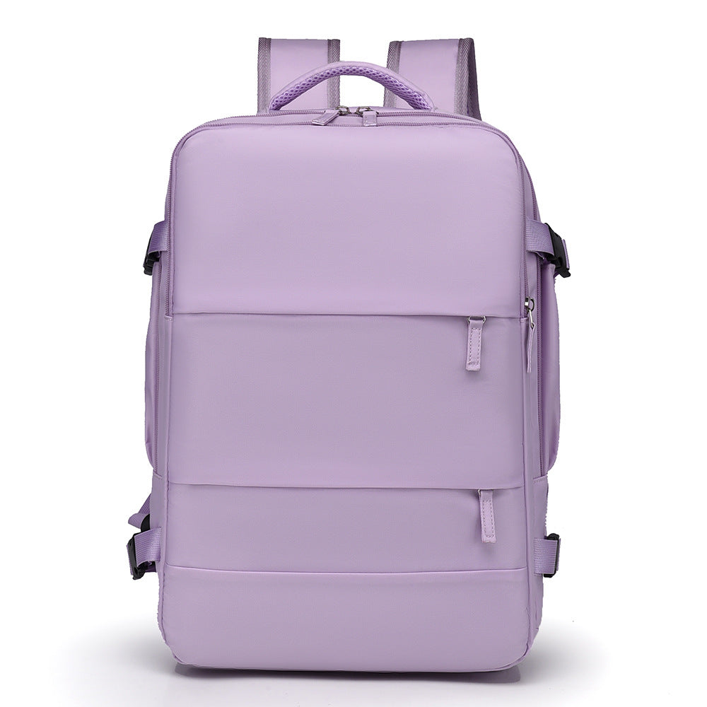Processing custom backpack large capacity travel light backpack female student schoolbag computer backpack travel bag