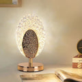 Touch-controlled charging table lamp, bedroom bedside lamp, modern nordic light luxury plug-in led ambient decorative warm night light