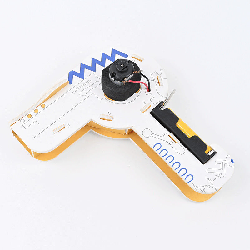 KT version material blow blower physics Bernoulli handmade DIY small production STEAM teaching aids material package experimental meow