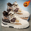 High-top men's shoes winternew arrivalfleece-linedheattech cold-resistant cotton shoes leather men's outdoor non-slipwaterproofworkwear boots